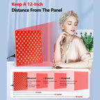 Red light therapy panel
