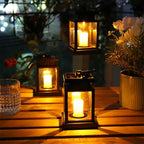 Solar lamp - Waterproof - Flickering candle