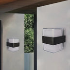 AquaLuxe Waterproof Outdoor LED Wall Light