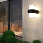 AquaLuxe Waterproof Outdoor LED Wall Light