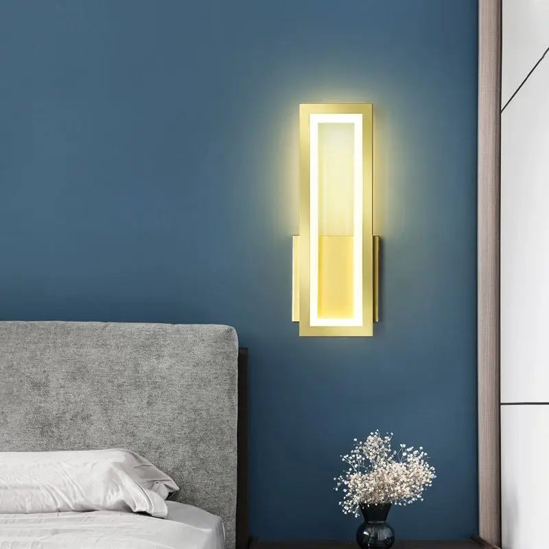 Modern LED Indoor Wall Light in Minimalist Design – Stylish Wall Lamp for Living Room & Hallway