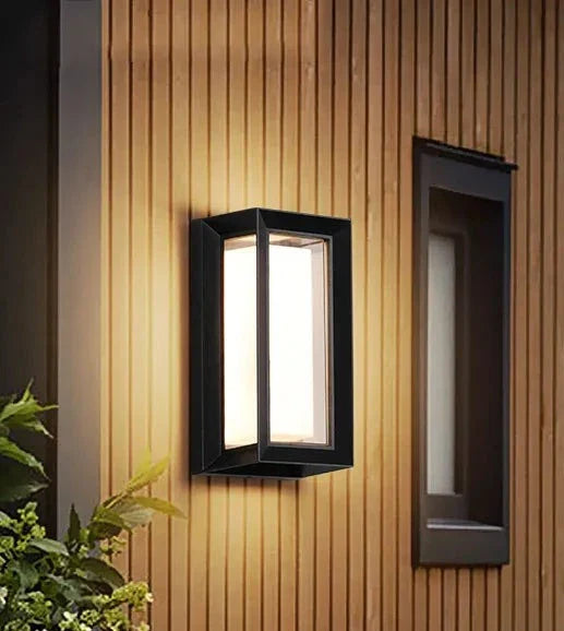 Modern Wall Lamp for Outdoor – Weatherproof LED Outdoor Light for Terrace & Garden