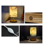 Japanese Lamp - Rose Lamp - Dimmable - Night Lamp