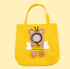 Lightweight Canvas Tote Bag for Cats and Small Dogs