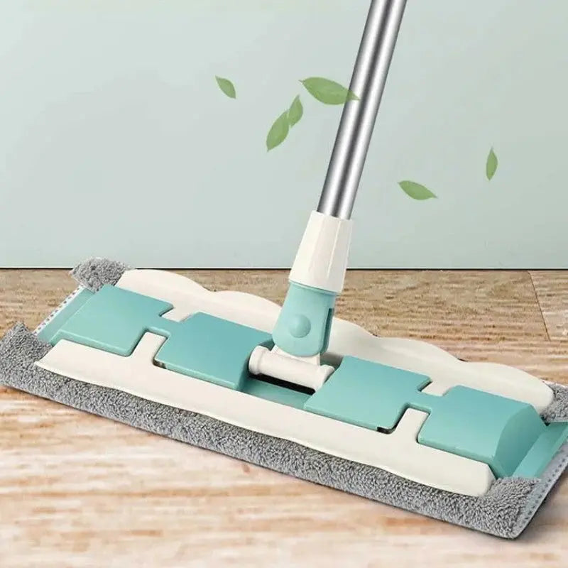 Flat Mop with Stainless Steel Handle – Effortless Floor Cleaning without Bending