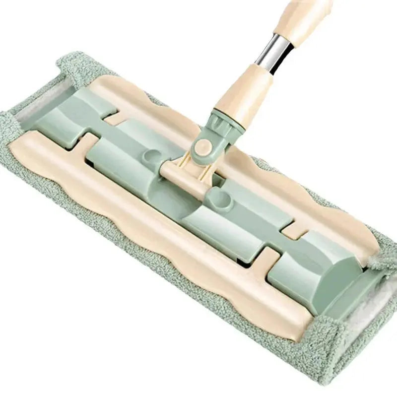 Flat Mop with Stainless Steel Handle – Effortless Floor Cleaning without Bending