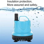 Leise submersible pump for aquariums, fountains, and hydroponic systems
