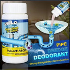 Powerful drain cleaner against stubborn blockages