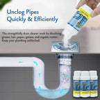Powerful drain cleaner against stubborn blockages
