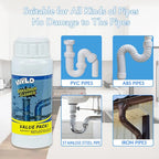 Powerful drain cleaner against stubborn blockages