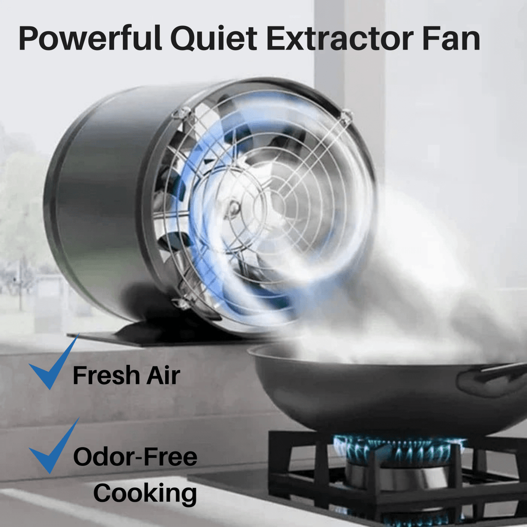 Powerful extractor fan for fresh air