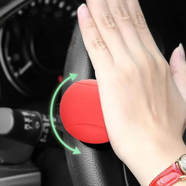 Steering Wheel Booster with Ball Joint – One-Handed Control While Driving