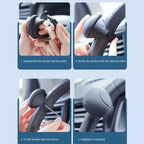 Steering Wheel Booster with Ball Joint – One-Handed Control While Driving