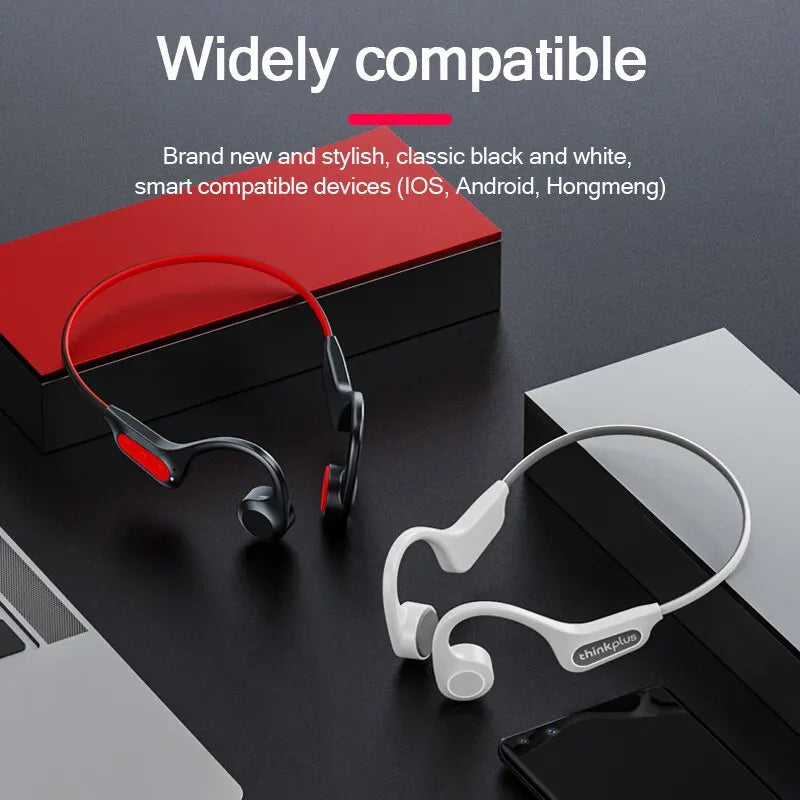 Bone Conduction Headphones | Bluetooth 5.3, IP56 Waterproof & Ideal for Sports and Everyday Use