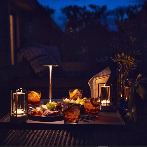 Wireless Dimmable LED Table Lamp, 15 cm × 30 cm, for Home and Patio