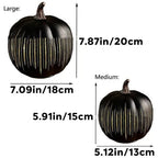 Illuminated Pumpkins with Star Light – Decorative Autumn Accent with Timer