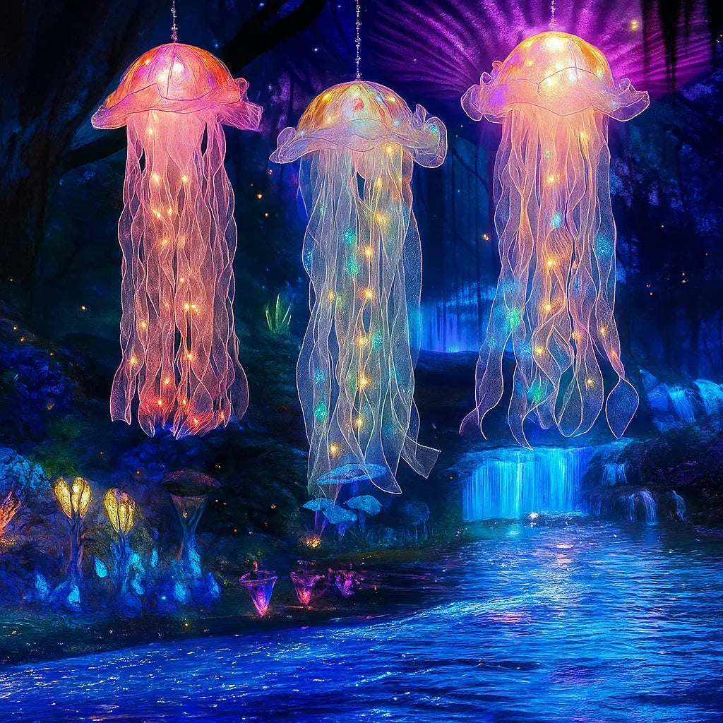 Glowing Jellyfish Decorative Light for Atmospheric Ambiance