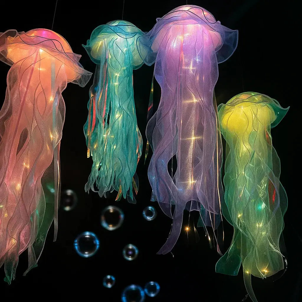 Glowing Jellyfish Decorative Light for Atmospheric Ambiance