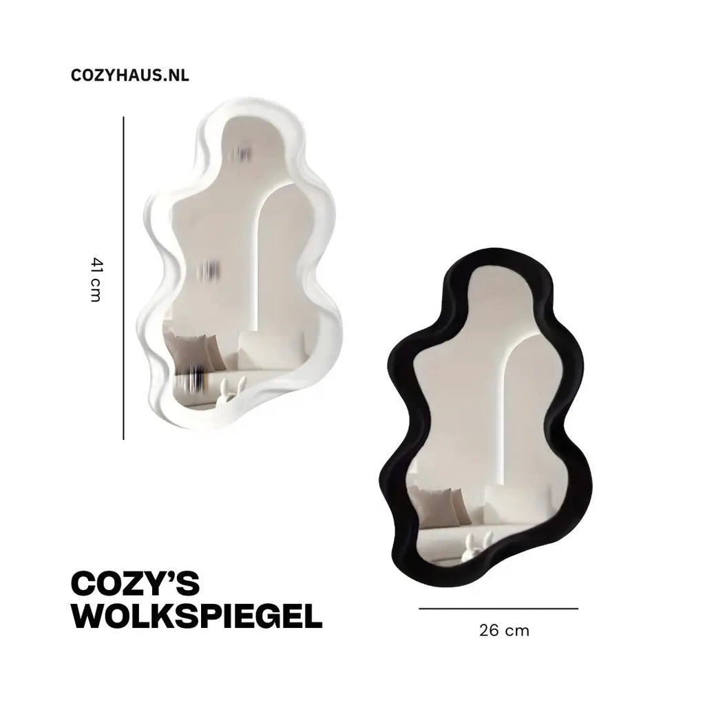 Nordic - Cloud-shaped Mirror