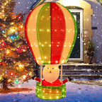 GlowBalloon – Pop-up Christmas Decoration with LED Santa Display
