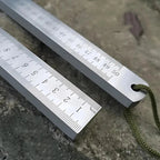 Ruler made of hardened steel – used as an emergency tool