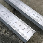 Ruler made of hardened steel – used as an emergency tool