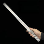 Ruler made of hardened steel – used as an emergency tool