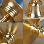 Vintage Copper Cup Candle Holder