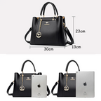 Vivian Luxury Shoulder Bag – Elegant PU Leather Handbag with Crossbody Strap