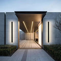 Modern Black LED Wall Lighting for Garden and Terrace