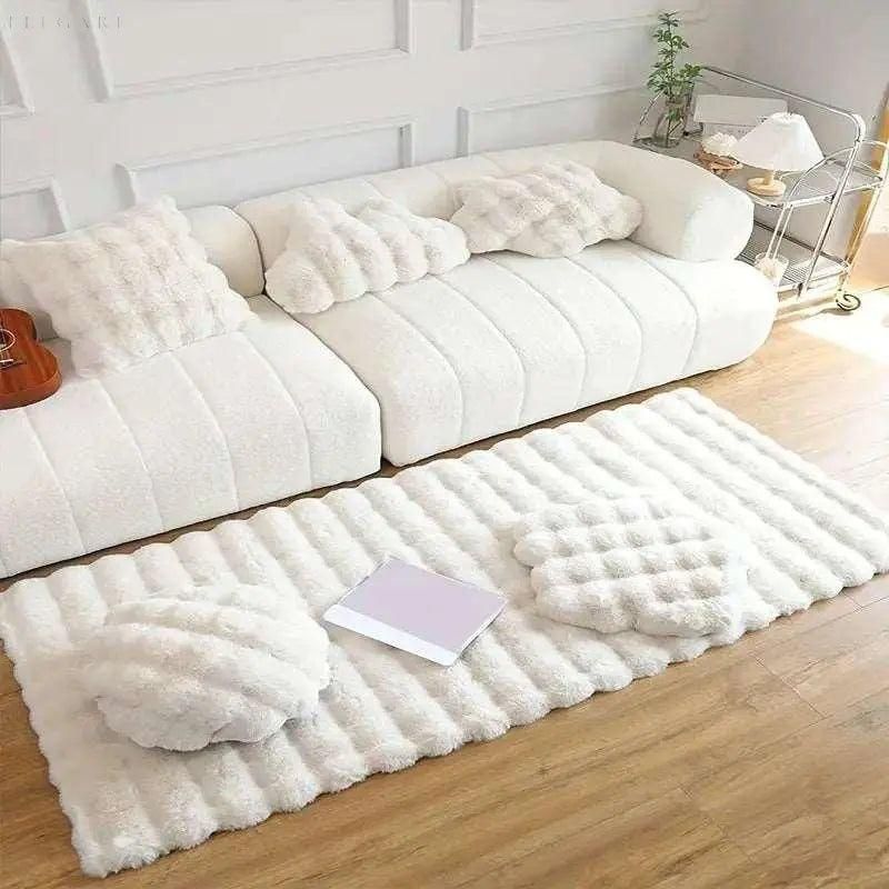 Lorvi | Plush Rug Flower