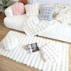 Lorvi | Plush Rug Flower