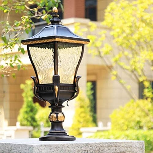 LumaLux Solar Outdoor Lantern | Weatherproof | Solar Powered | Garden Lighting for Terrace and Entry Area
