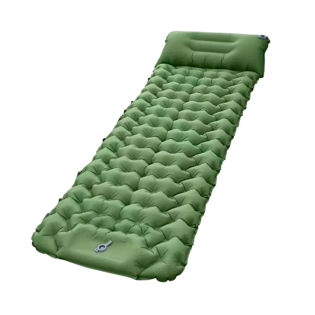 CampEase Sleeping Mat – Camping with Built-In Pump for Quick Comfort