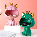 Happy Cat Storage Sculpture