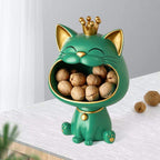 Happy Cat Storage Sculpture