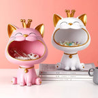 Happy Cat Storage Sculpture