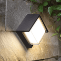 Modern LED outdoor wall light with motion sensor