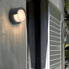 Modern LED outdoor wall light with motion sensor