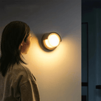 Modern LED outdoor wall light with motion sensor