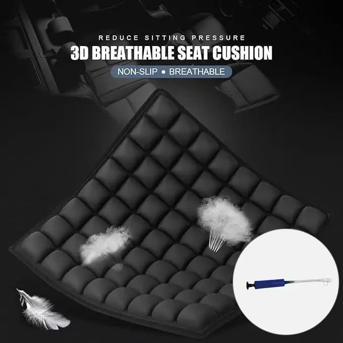 Air seat cushion with cells – Comfortable sitting anywhere