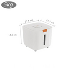 Air-tight pet food container for dry food
