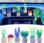 Ventilation Clip with Fragrance Set — Fresh Car Accessory made of Cork