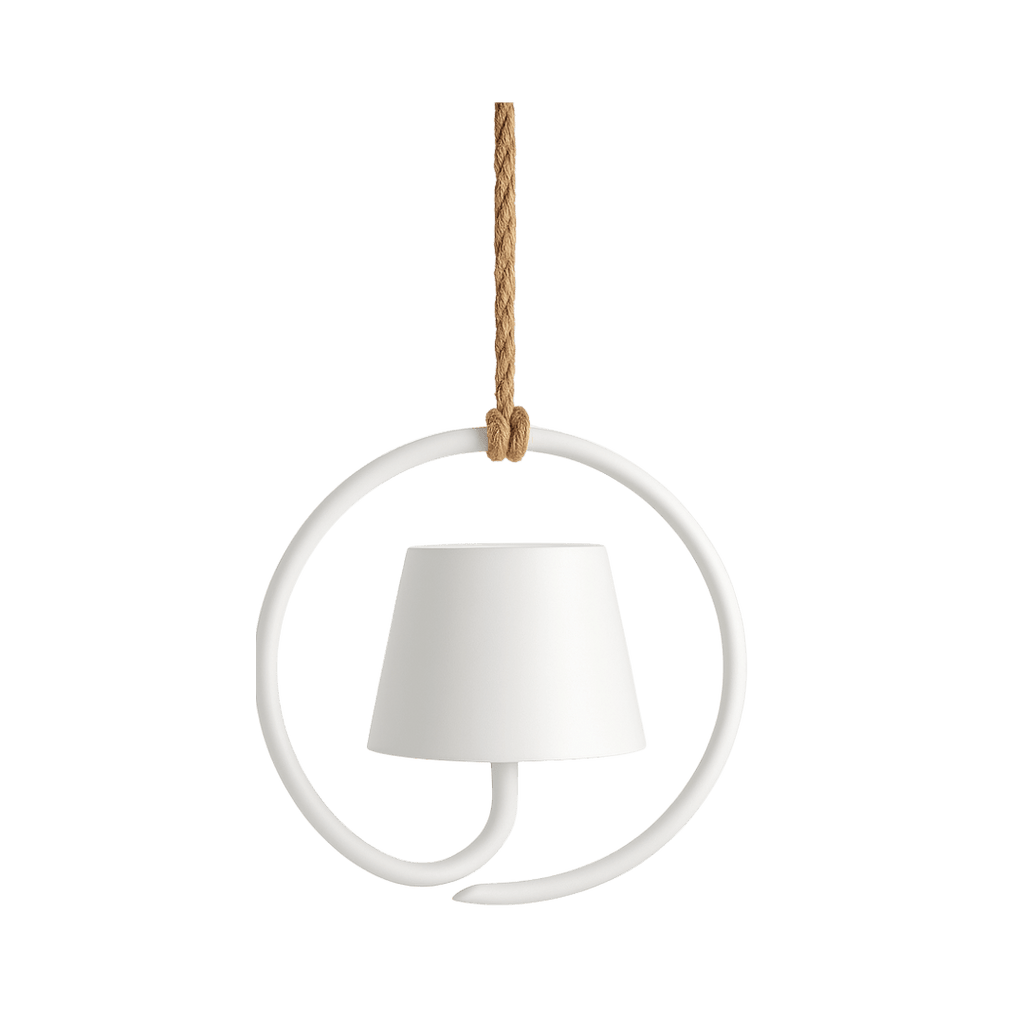 Rechargeable LED pendant light for indoor & outdoor use