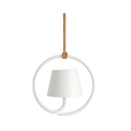 Rechargeable LED pendant light for indoor & outdoor use