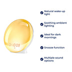 LumiRise | Sunrise Alarm Clock – Natural Wake-Up Light – Ambient Lighting – Ideal for Dark Mornings