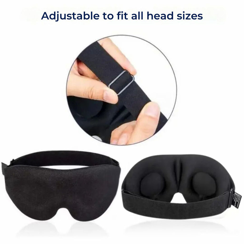 LumiShade Darkening Sleeping Mask | Light Blocking Comfort - for Shift Workers - Travelers - Light Sensitive Sleepers
