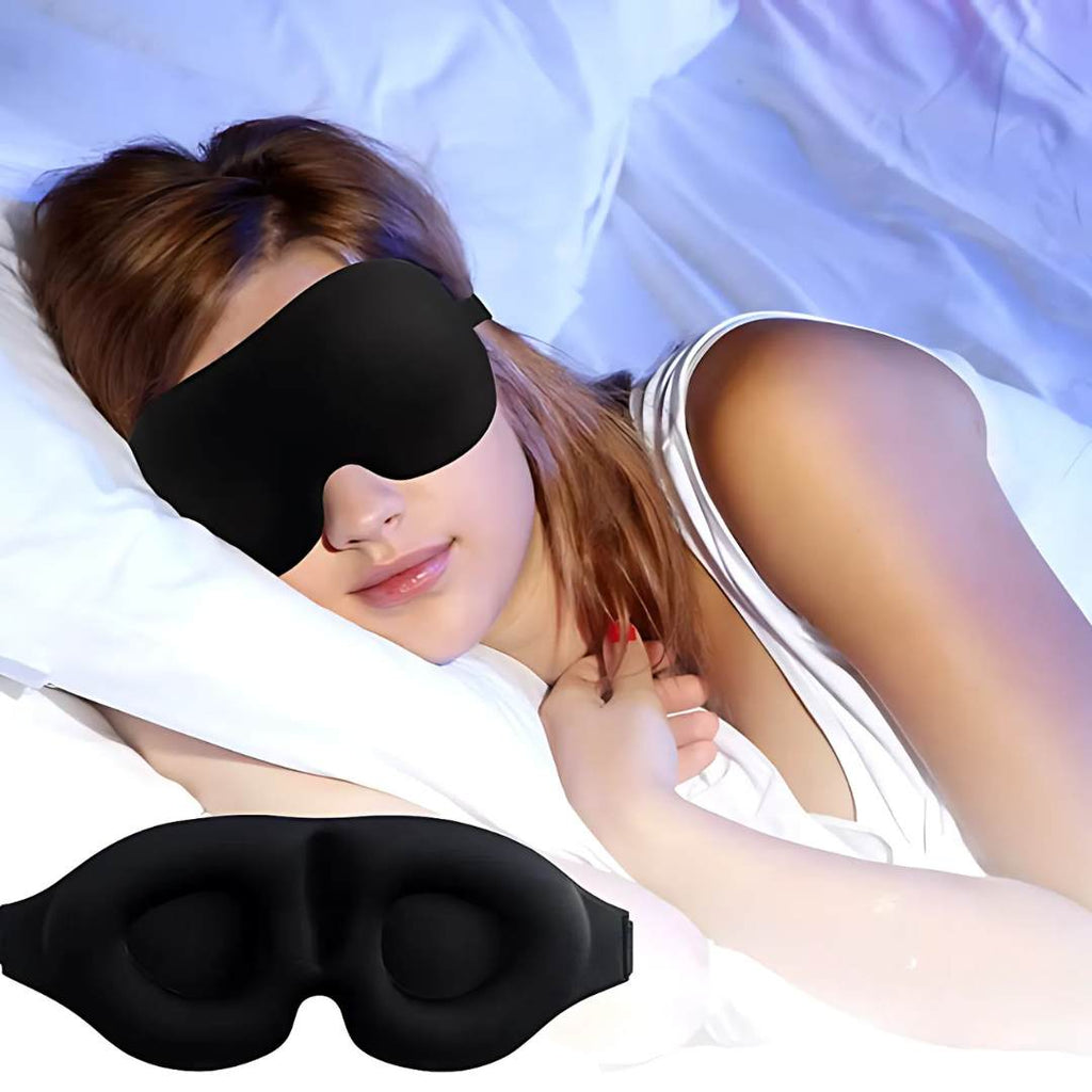 LumiShade Darkening Sleeping Mask | Light Blocking Comfort - for Shift Workers - Travelers - Light Sensitive Sleepers