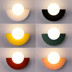 LumiSphere Light - Modern Wall Lights - Plug-in Wall Lights - Wall Light Sconces