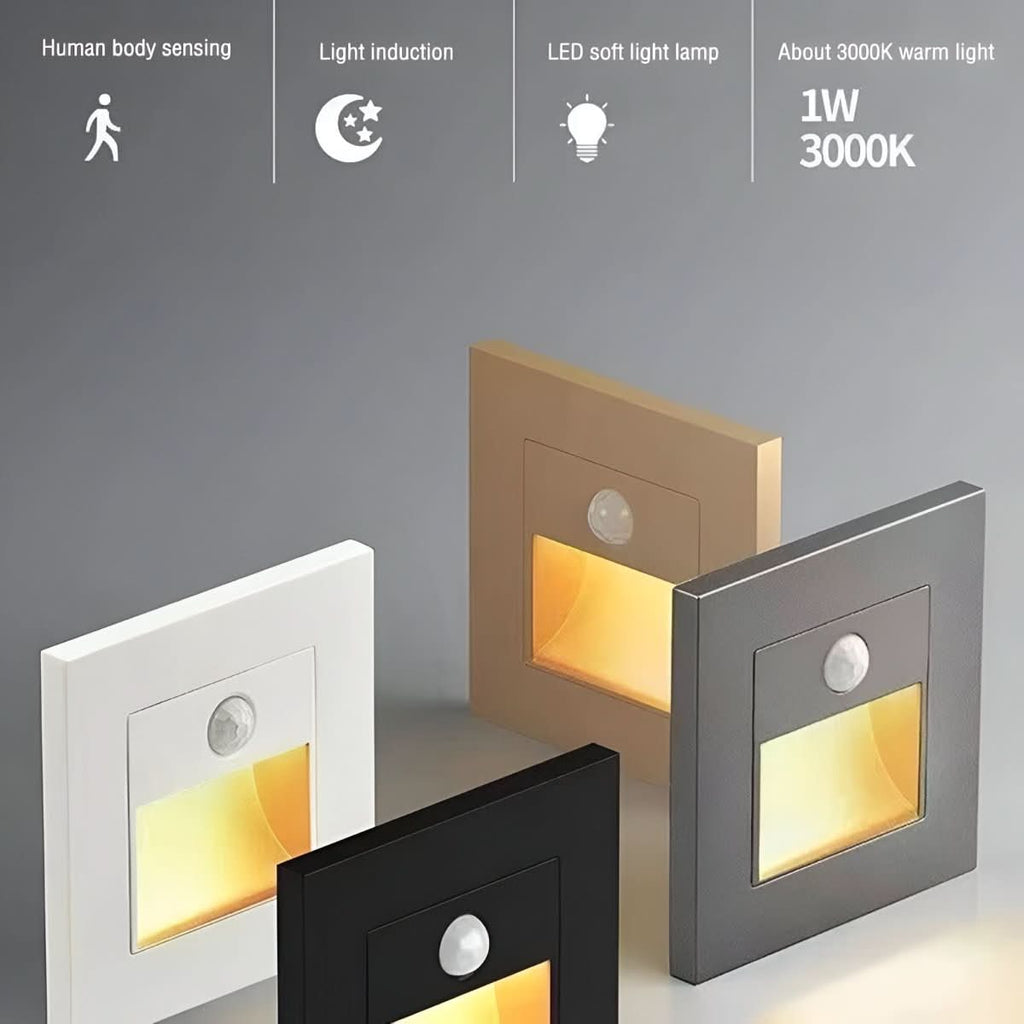 LED Wall Light with Motion Sensor for Hallway & Staircase